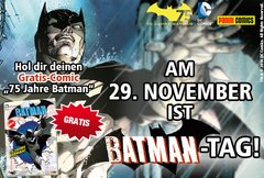 Batman wird 75 und Panini gratuliert! Bild Batman wird 75 und Panini gratuliert!